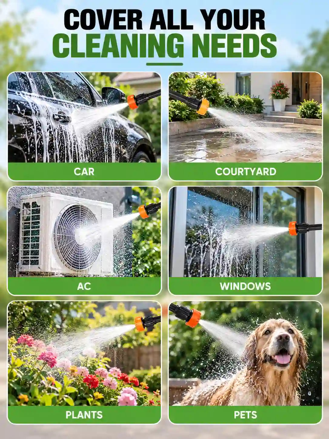 OUD TurboWash Cordless High-Pressure Washer – OD-CW-043