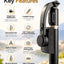 Q08 3-in-1 Gimbal Stabilizer Selfie Stick & Tripod