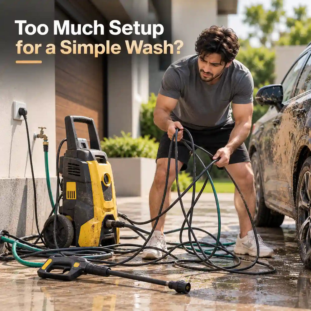 Too Much Setup for a Simple Wash?