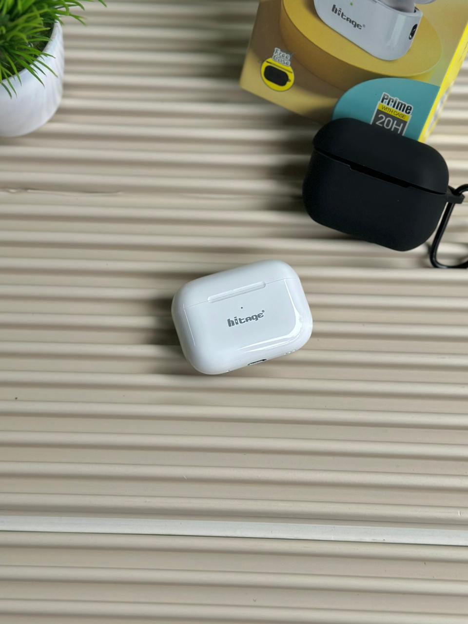 Hitage TWS-941 TWS Pro 2nd Gen | 20H Playtime | Touch Control | Free Silicone Case | Bluetooth Earbuds