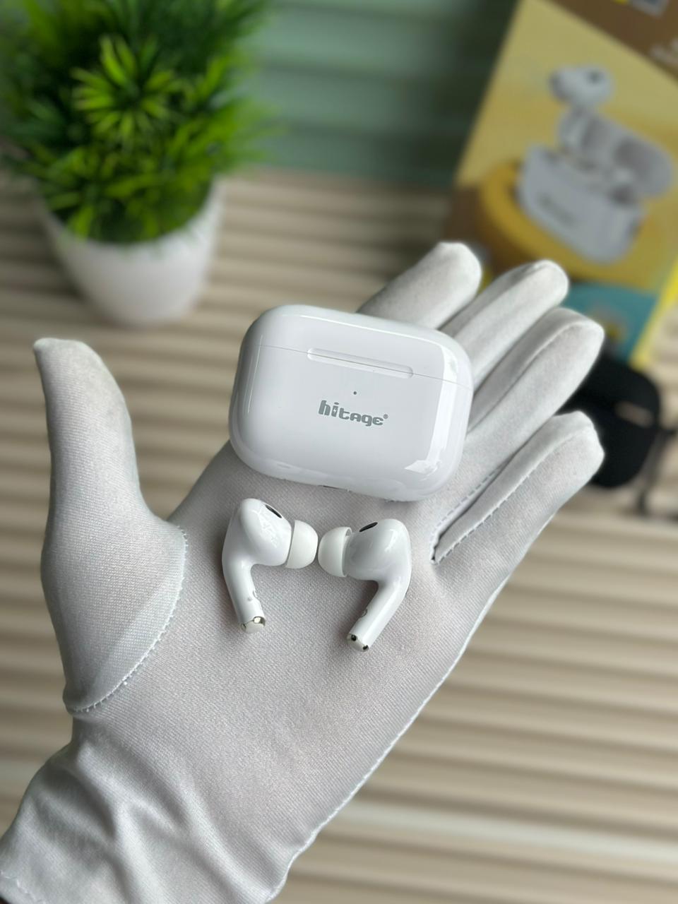 Hitage TWS-941 TWS Pro 2nd Gen | 20H Playtime | Touch Control | Free Silicone Case | Bluetooth Earbuds