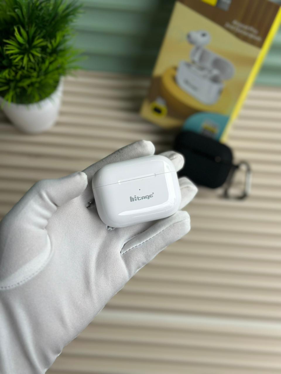 Hitage TWS-941 TWS Pro 2nd Gen | 20H Playtime | Touch Control | Free Silicone Case | Bluetooth Earbuds