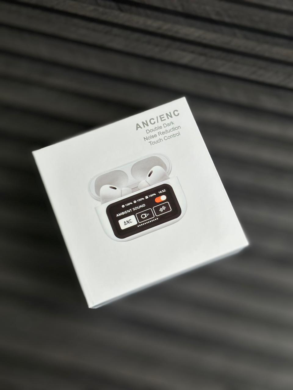 Smart Display TWS Earbuds | With Active ANC + ENC