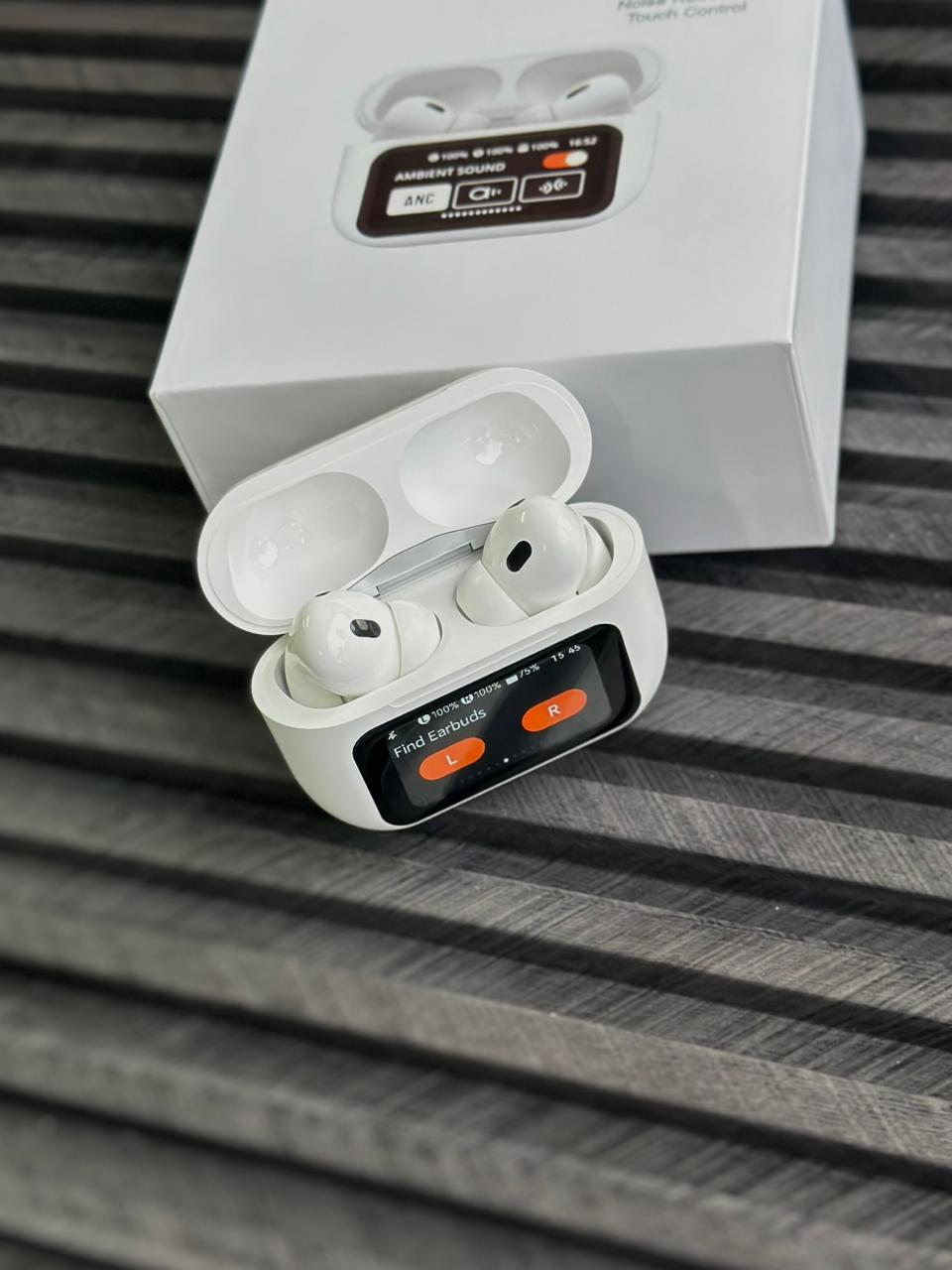 Smart Display TWS Earbuds | With Active ANC + ENC