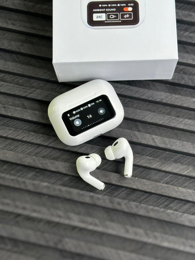 Smart Display TWS Earbuds | With Active ANC + ENC