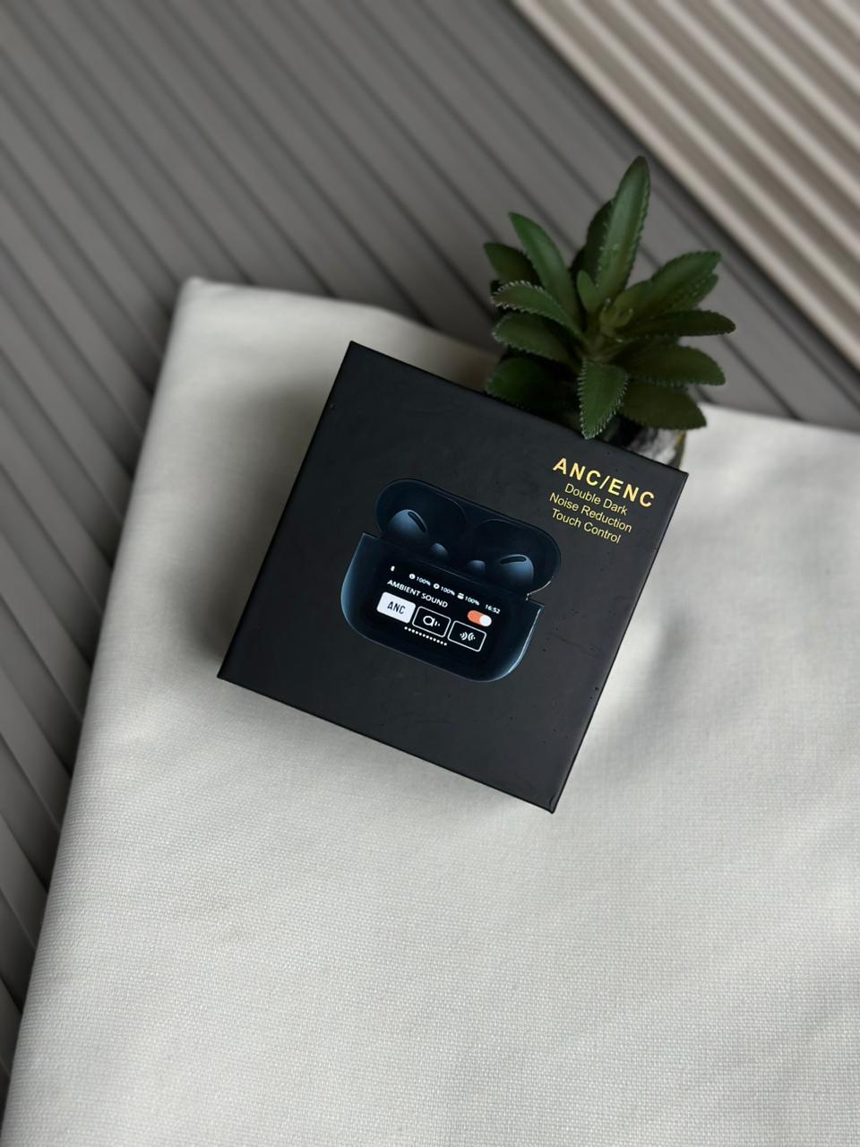 Smart Display TWS Earbuds | With Active ANC + ENC | Wireless Charging Supported