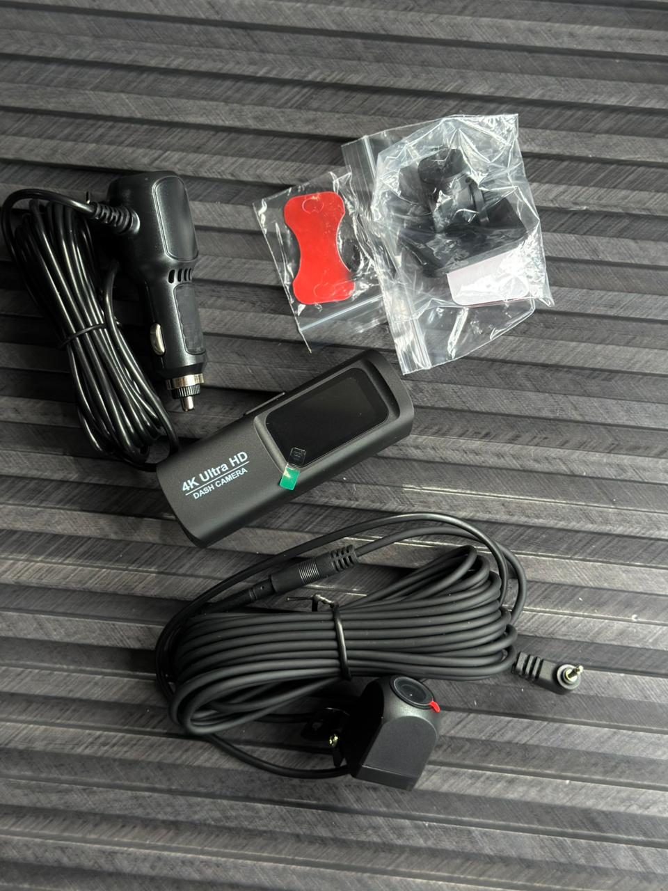 4K Ultra HD Car Dash Camera | Front & Rear Dual Recording | Night Vision | Motion Detection | Parking Monitor