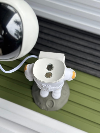 Astronaut Galaxy Light Projector, Space Buddy Projector Night Light for Bedroom with Remote Control and Timer, Astro Alan Star Ceiling Projector for Kids Adults