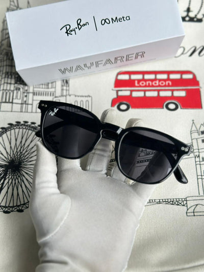 Bluetooth Smart Sunglasses – Matte Finish, Touch Control, 8H Battery, Original Box (First Time in India!)