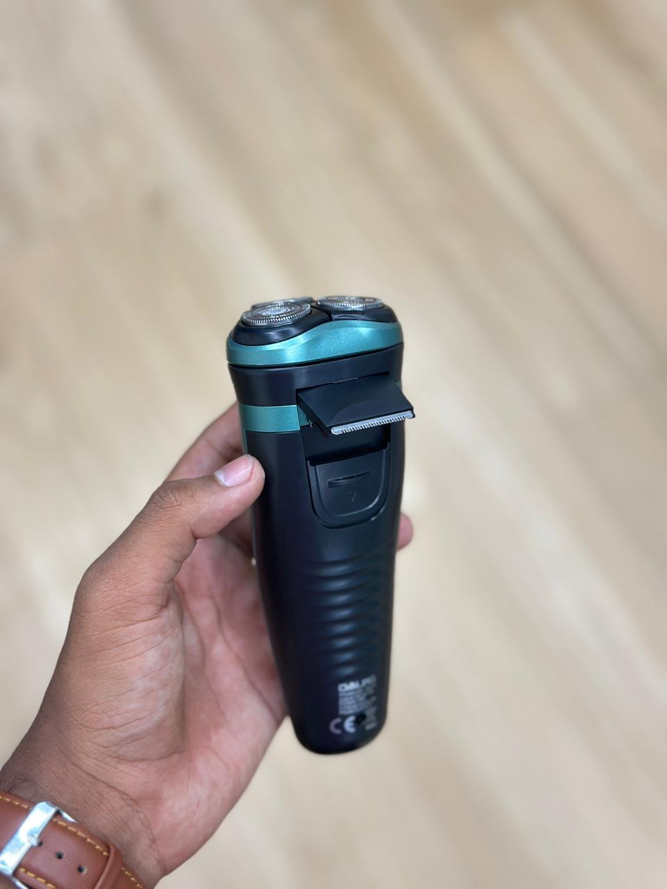 Daling DL-9201 Electric Shaver – 5D Floating Head, USB Rechargeable, Ultra-Smooth Finish