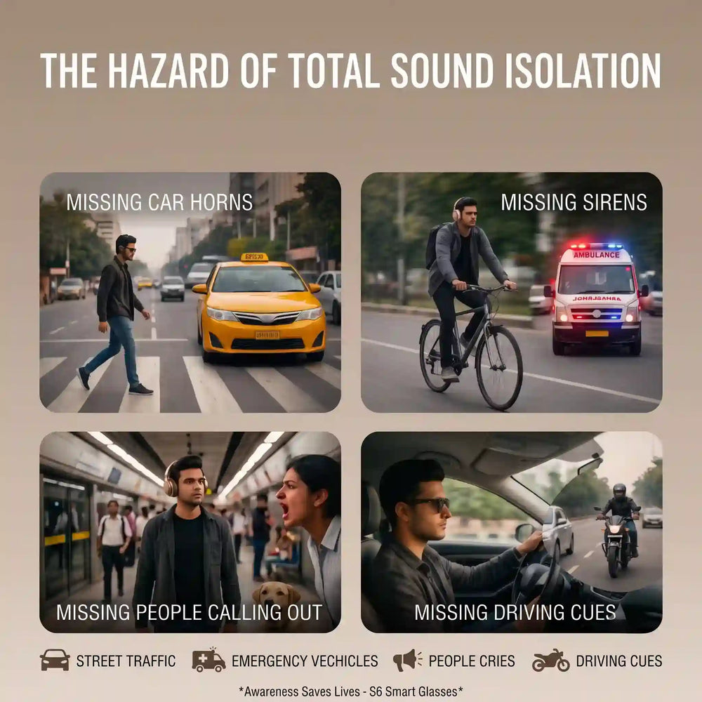 Reclaim Your Awareness with S6 Smart Glasses